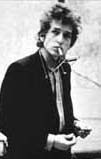 Bob Dylan, fumando