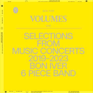 Bon Iver: Volumes: One (Selections from music concerts 2019-2023 Bon Iver 6 piece band) - portada mediana