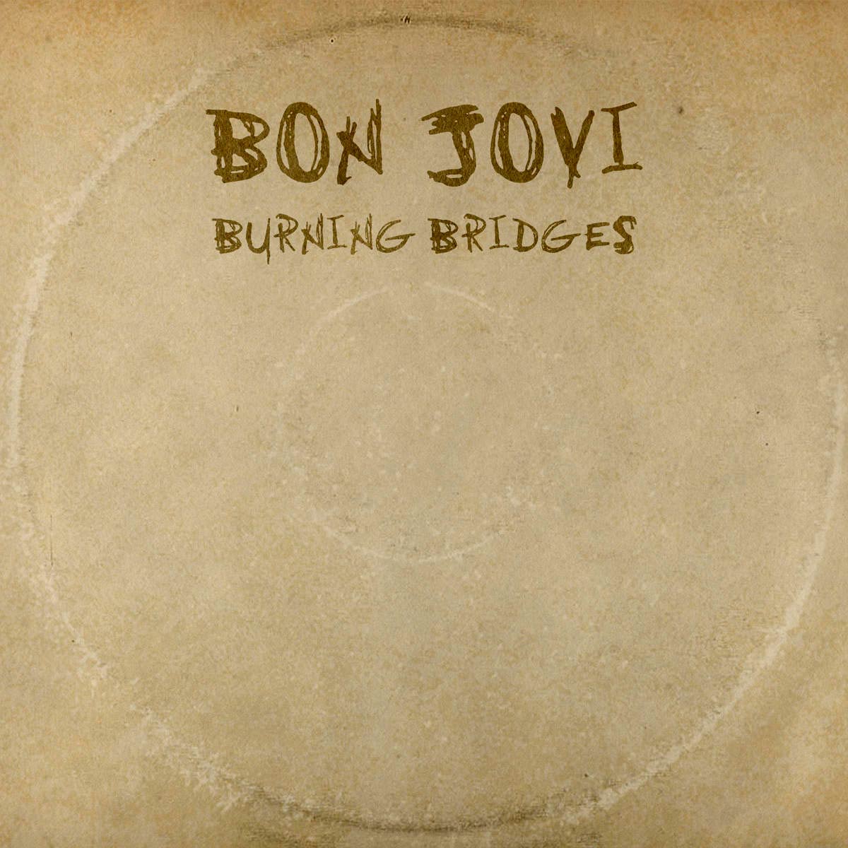 Bon Jovi: Burning bridges, la portada del disco