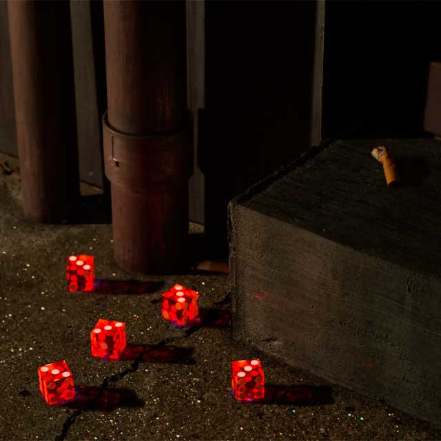 Bright Eyes: Five dice, all threes - portada