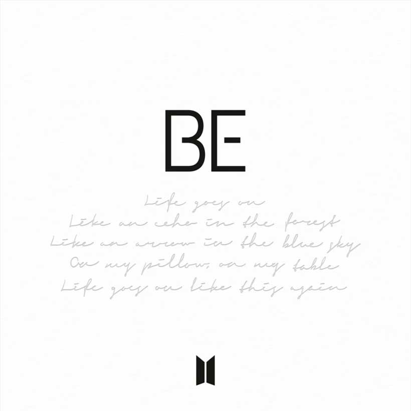 BTS: BE, la portada del disco