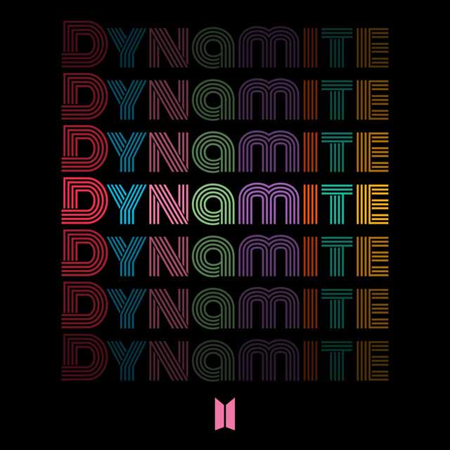 BTS: Dynamite, la portada de la canción