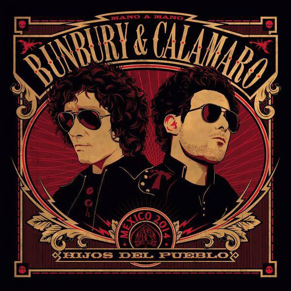 Bunbury: Hijos del pueblo - con Calamaro - portada