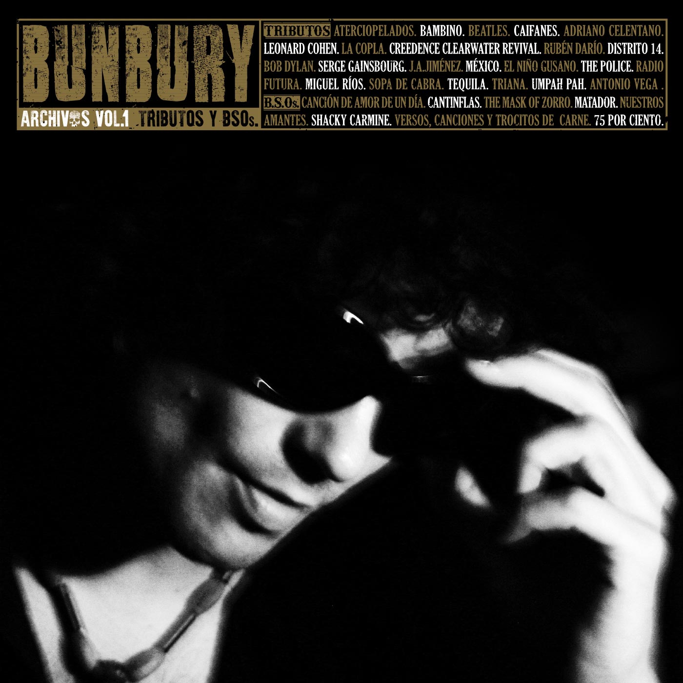Bunbury: Archivos Vol.1. Tributos y bandas sonoras - portada