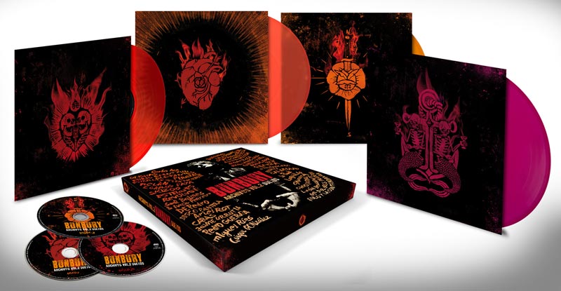 Montaje contenidos de Archivos Vol.2. Duetos de Bunbury