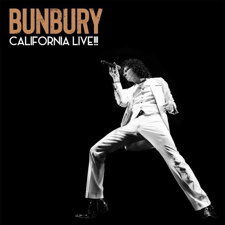 Bunbury: California Live!!!, la portada del disco