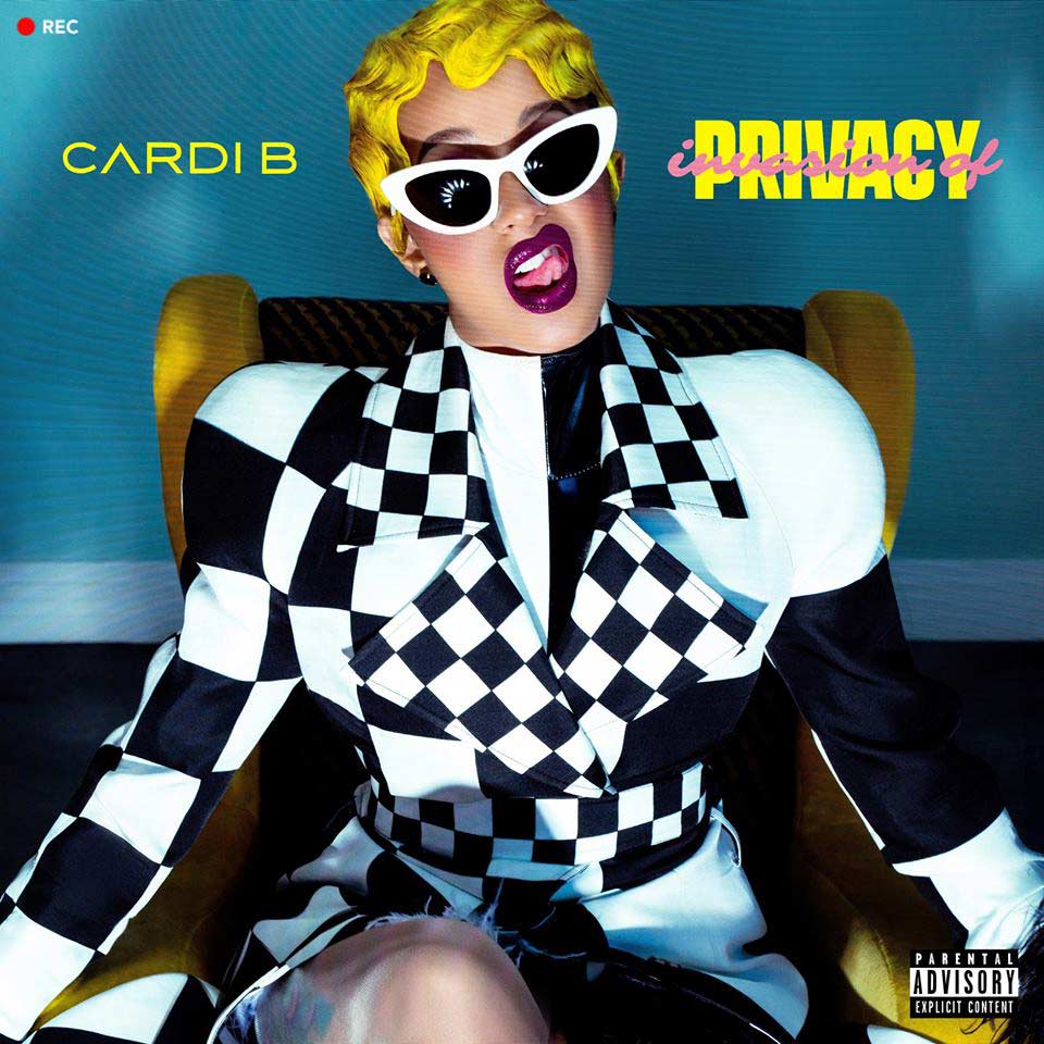 Cardi B: Invasion of privacy, la portada del disco