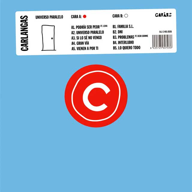 Carlangas: Universo paralelo - portada