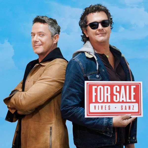 Carlos Vives con Alejandro Sanz: For sale - portada