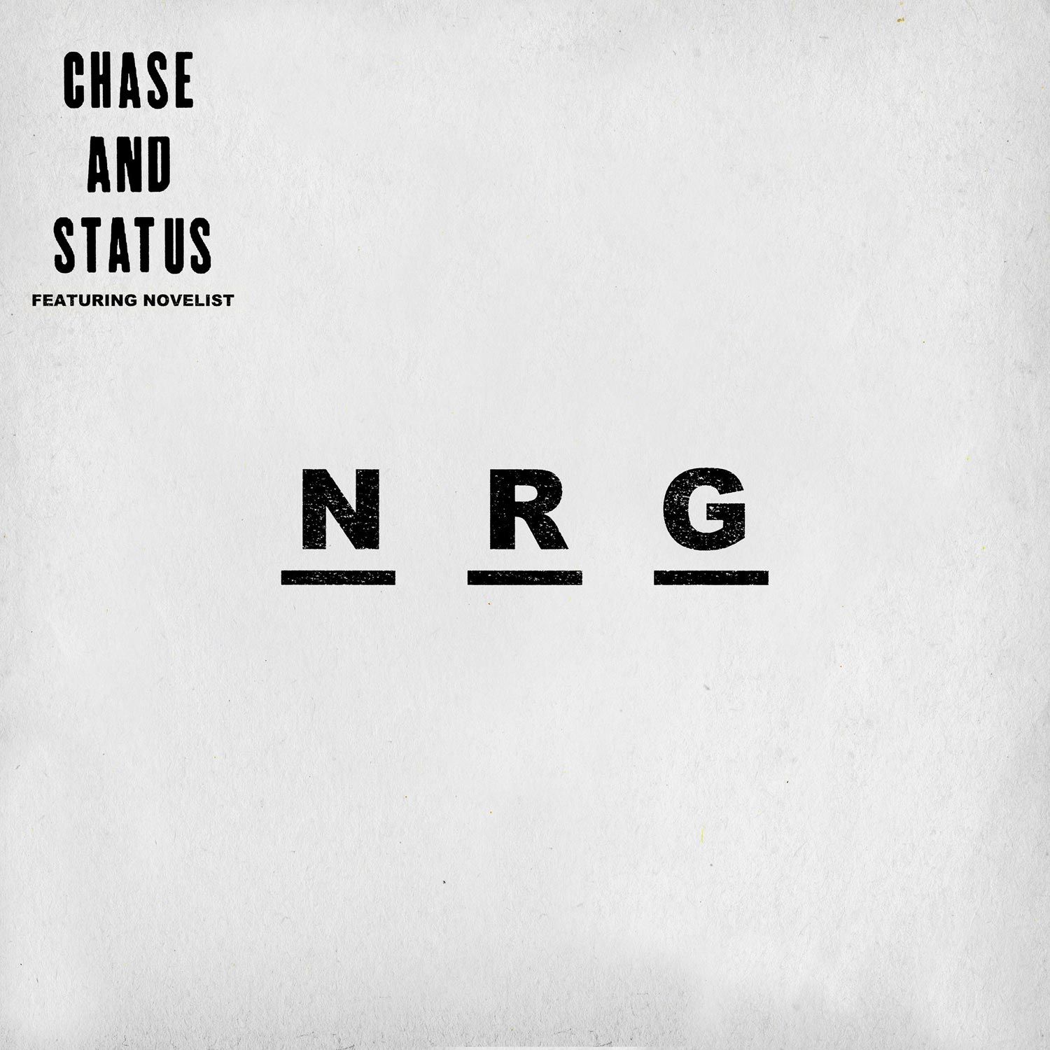 Chase & Status con Novelist: NRG - portada