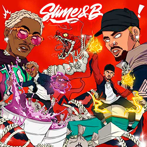 Chris Brown: Slime & B - Young Thug - portada