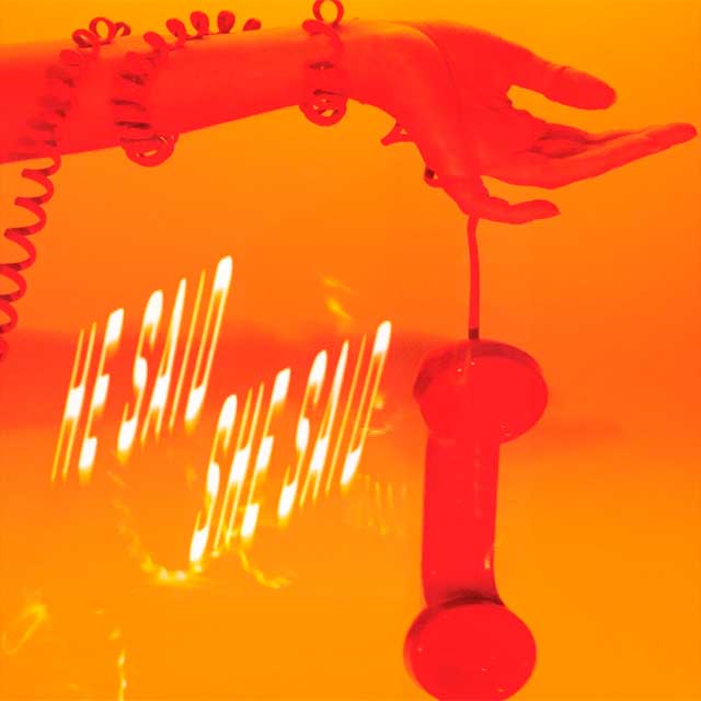 Chvrches: He said she said - portada