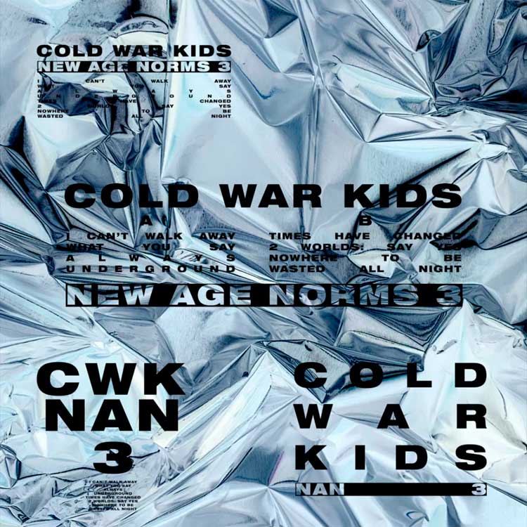 Cold War Kids: New age norms 3 - portada