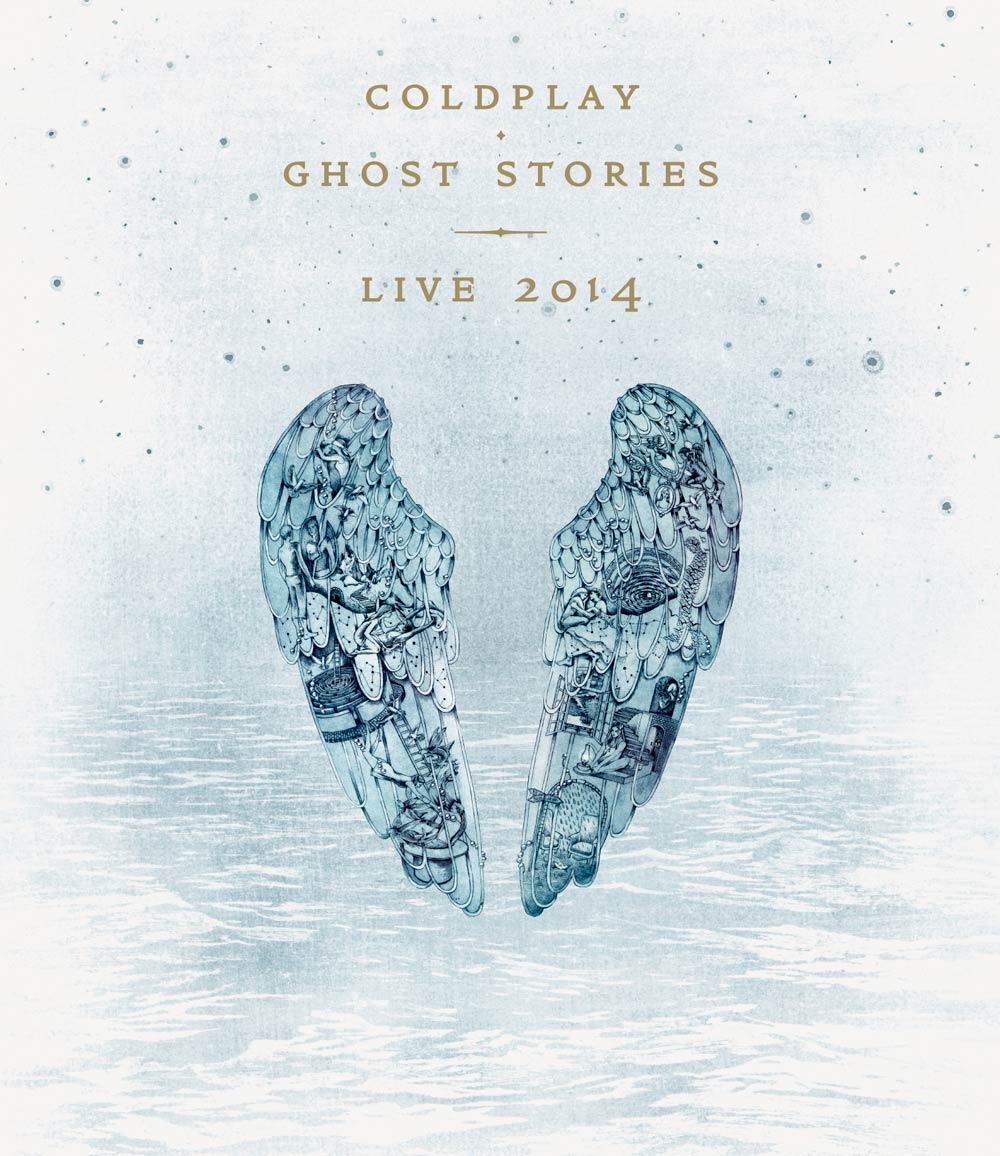Coldplay: Ghost stories Live 2014, la portada del disco