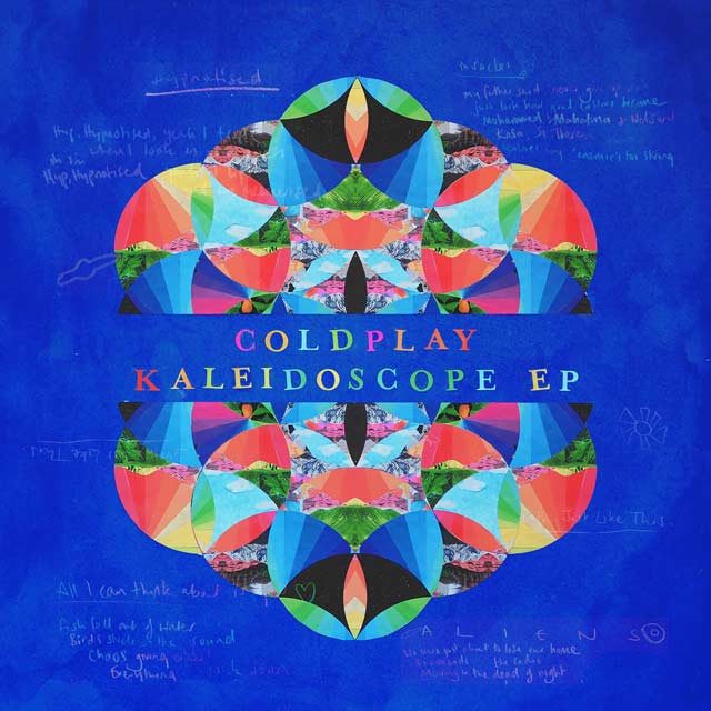Coldplay Kaleidoscope EP, la portada del disco