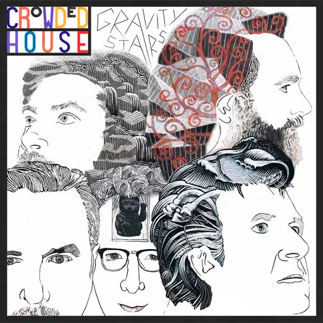 Crowded House: Gravity stairs - portada