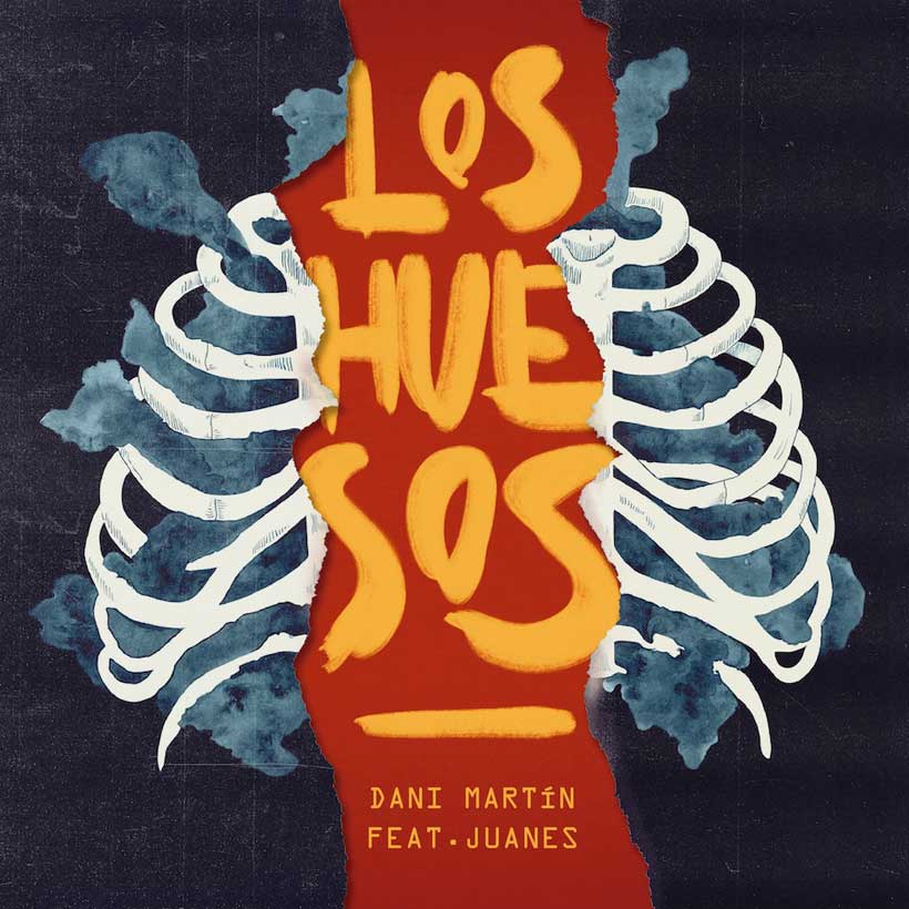 Dani Martín con Juanes: Los huesos, la portada de la canción