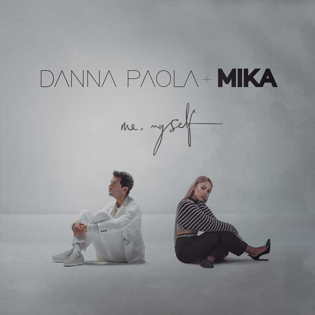 Danna Paola con Mika: Me, myself - portada