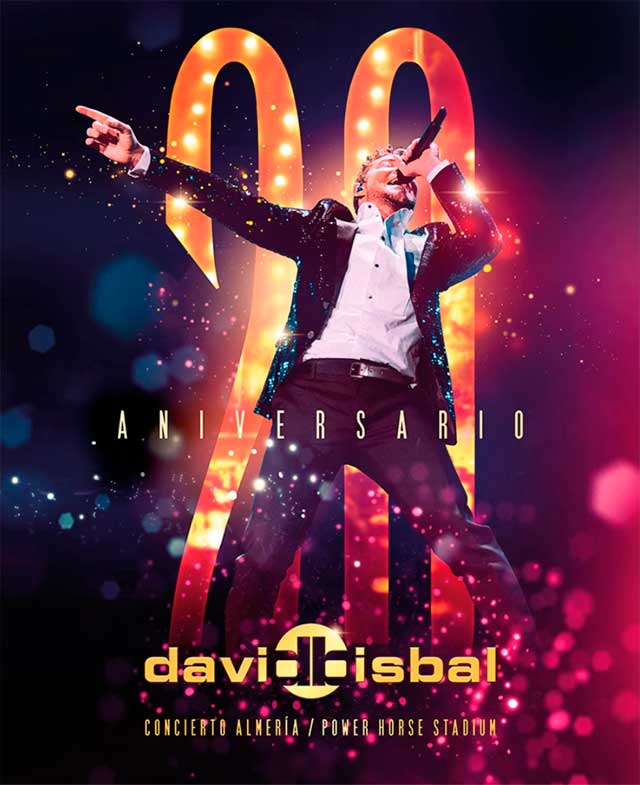 David Bisbal: 20 aniversario - portada