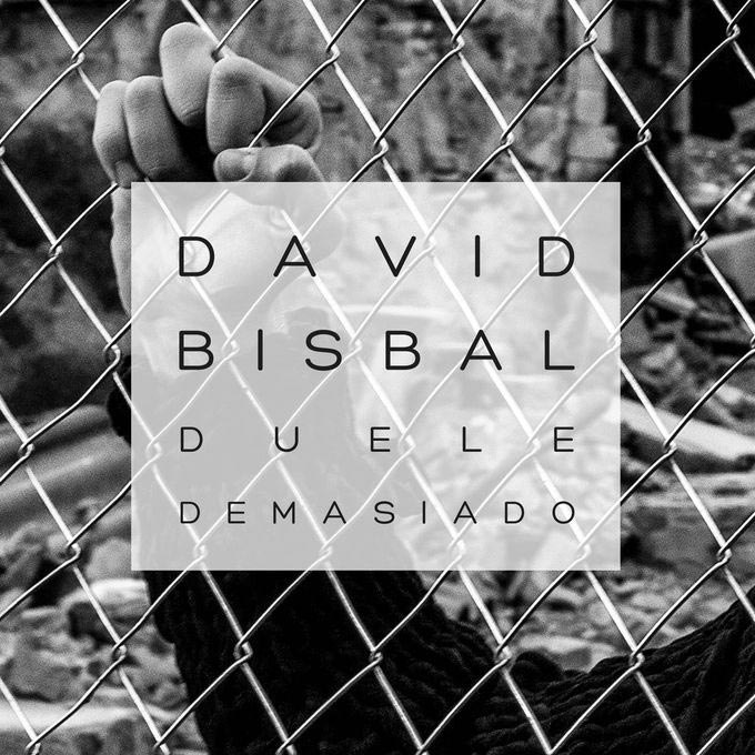 David Bisbal: Duele demasiado - portada