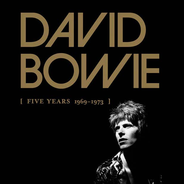 David Bowie: Five years 1969-1973, la portada del disco