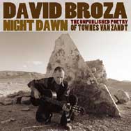 David Broza: Night Dawn: The Unpublished Poetry of Townes Van Zandt - portada mediana