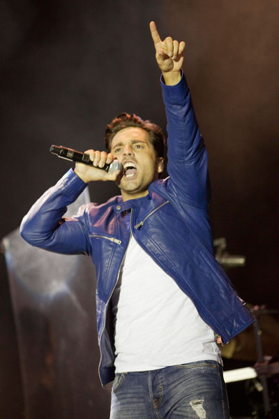 David Bustamante Concierto Centro Comercial Islazul 28-06-2013