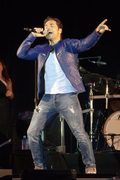David Bustamante Concierto Centro Comercial Islazul 28-06-2013