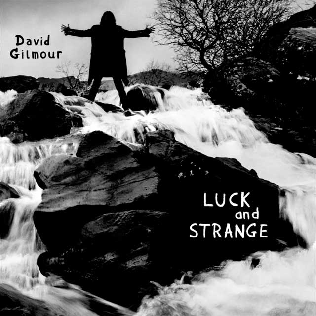 David Gilmour: Luck and strange - portada