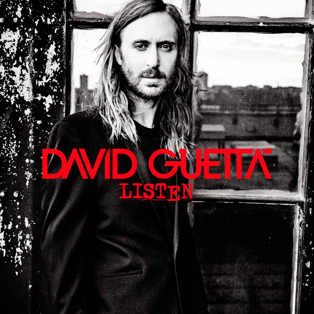 David Guetta: Listen, la portada del disco