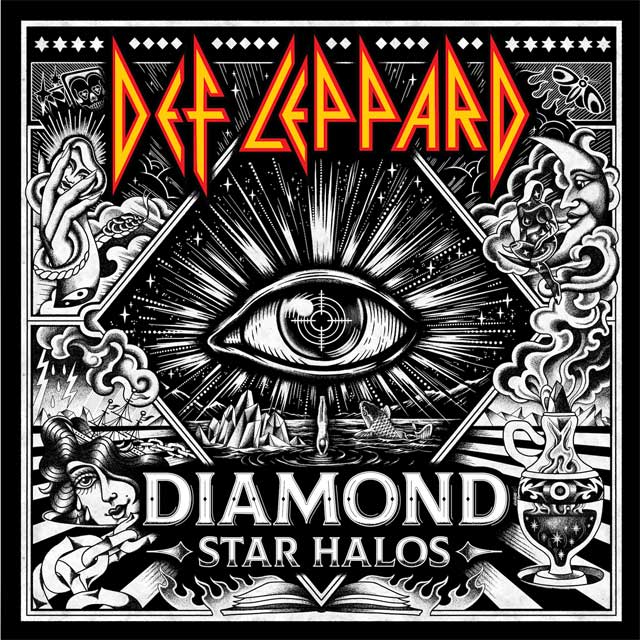 Def Leppard: Diamond star halos - portada