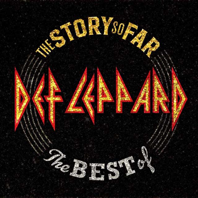 Def Leppard: The story so far. The best of, la portada del disco