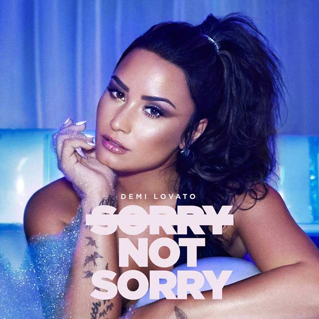 Demi Lovato: Sorry not sorry, la portada de la canción