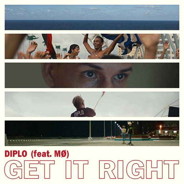 Diplo con MØ: Get it right - portada