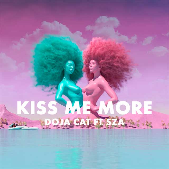Doja Cat con SZA: Kiss me more - portada