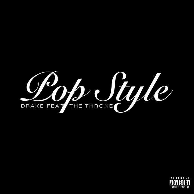 Drake con The throne: Pop style - portada