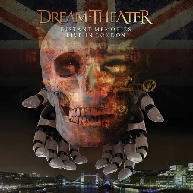 Dream Theater: Distant memories - Live in London, la portada del disco