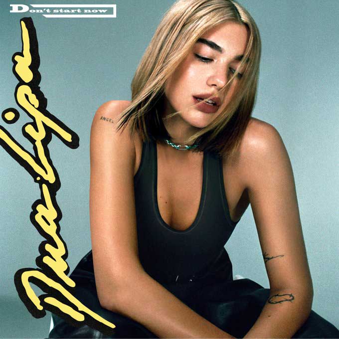 Dua Lipa: Don't start now - portada