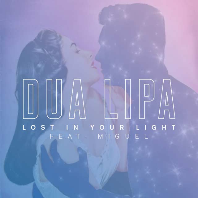 Dua Lipa con Miguel: Lost in your light - portada