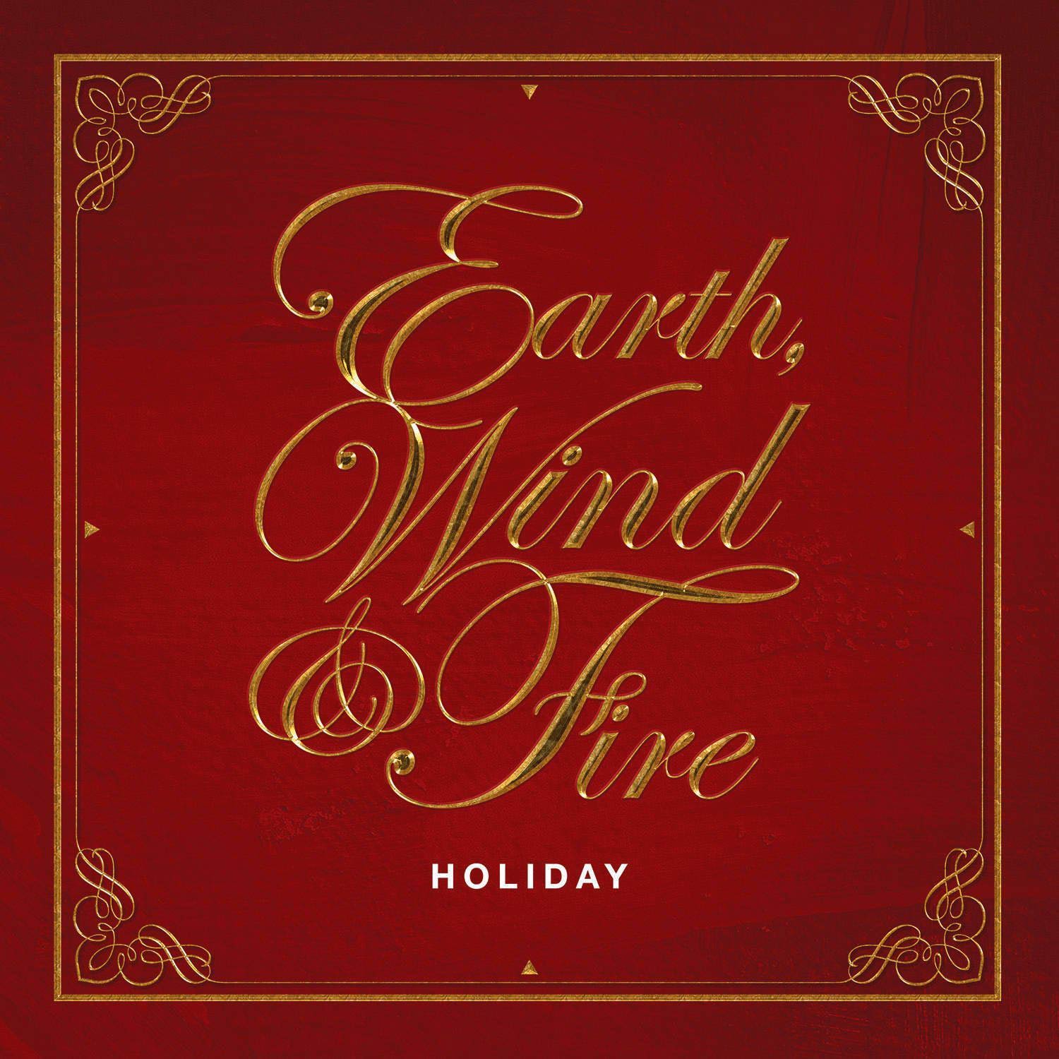 Earth wind & fire: Holiday, la portada del disco