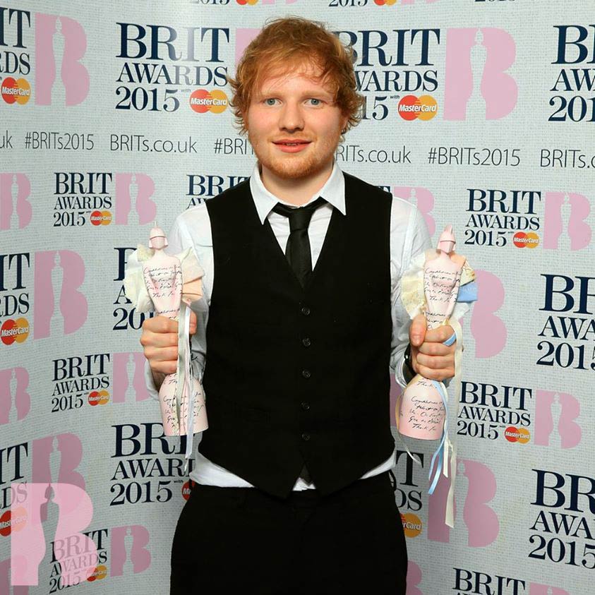 Ed Sheeran Brit Awards Ganador 2015