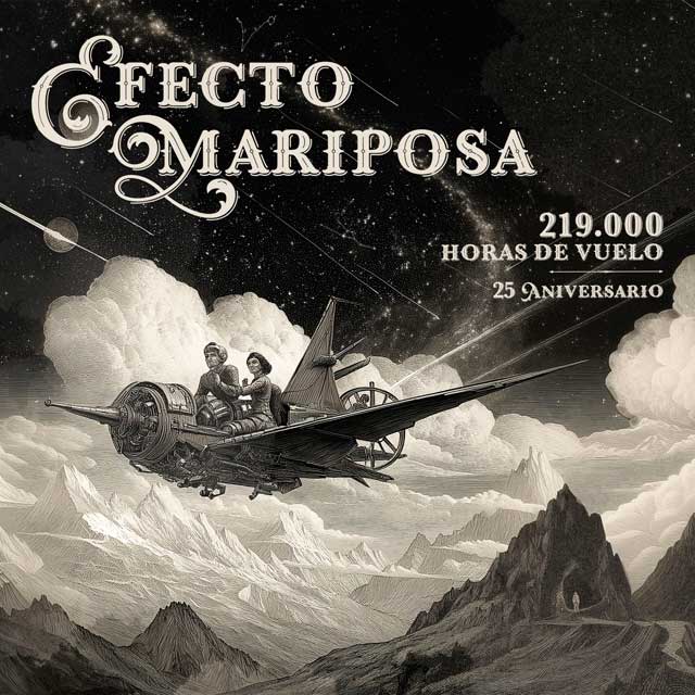 Efecto Mariposa: 219.000 horas de vuelo - portada