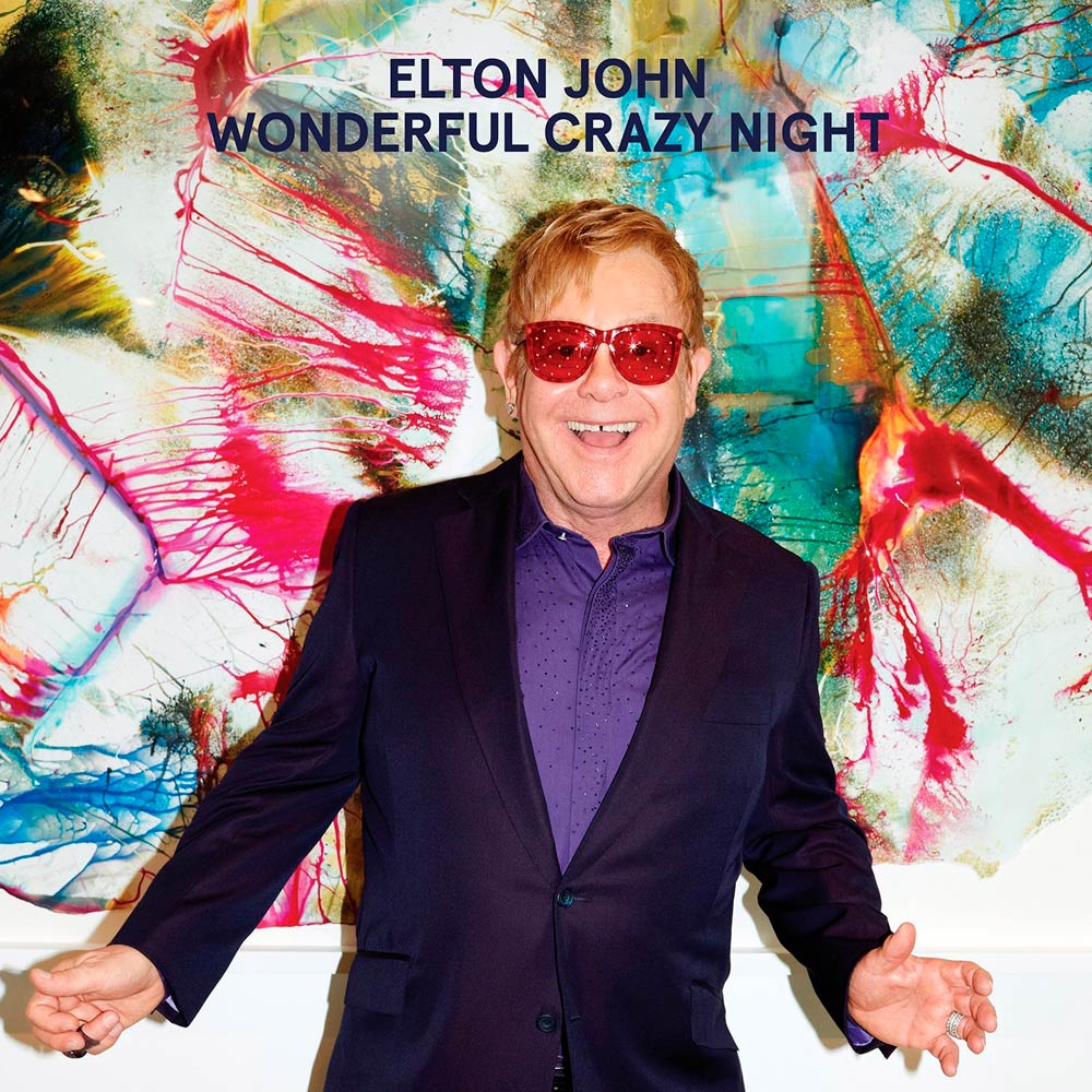 Elton John: Wonderful crazy night - portada