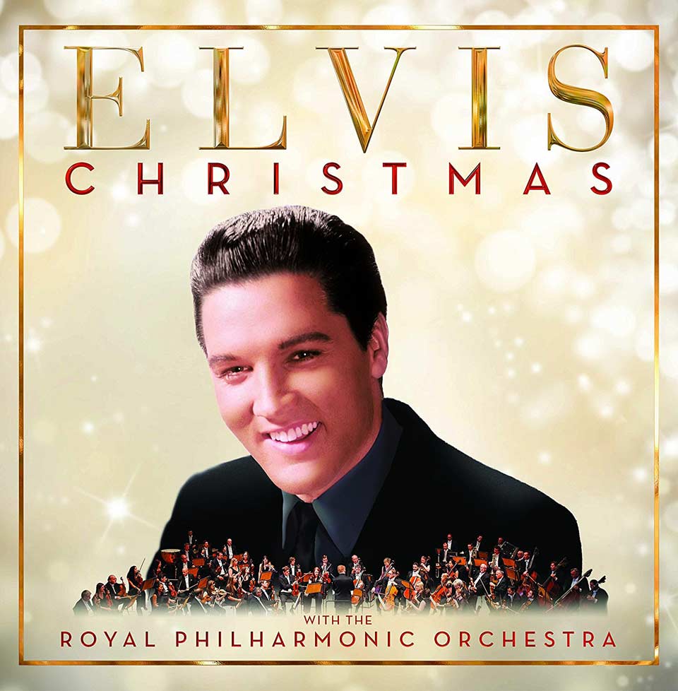 Elvis Presley: Christmas with Elvis and the Royal Philharmonic Orchestra,  la portada del disco