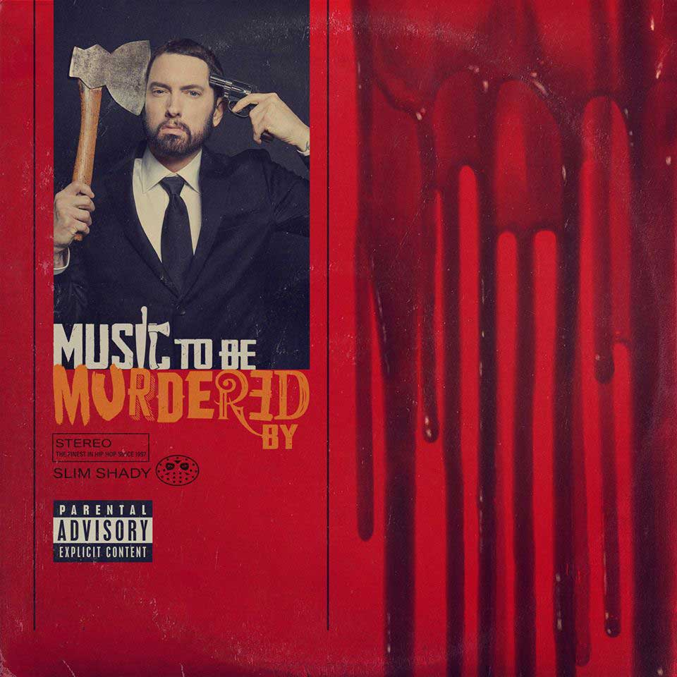 Eminem: Music to be murdered by, la portada del disco
