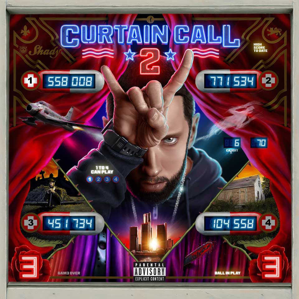 Eminem: Curtain call 2 - portada