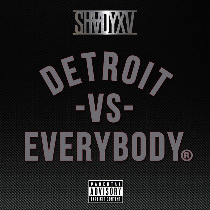 Eminem con Big Sean, Royce Da 5'9", Danny Brown, Dej Loaf y Trick Trick: Detroit vs. everybody - portada