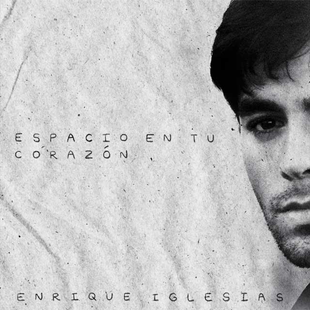 Enrique Iglesias: Espacio en tu corazón - portada