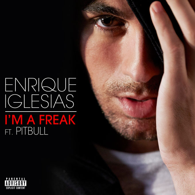 Enrique Iglesias con Pitbull: I'm a freak, la portada de la canción