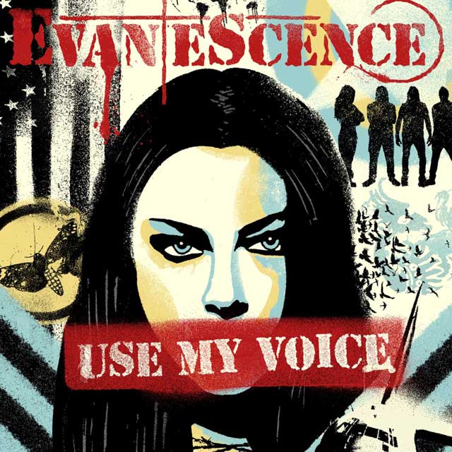 Evanescence: Use my voice - portada